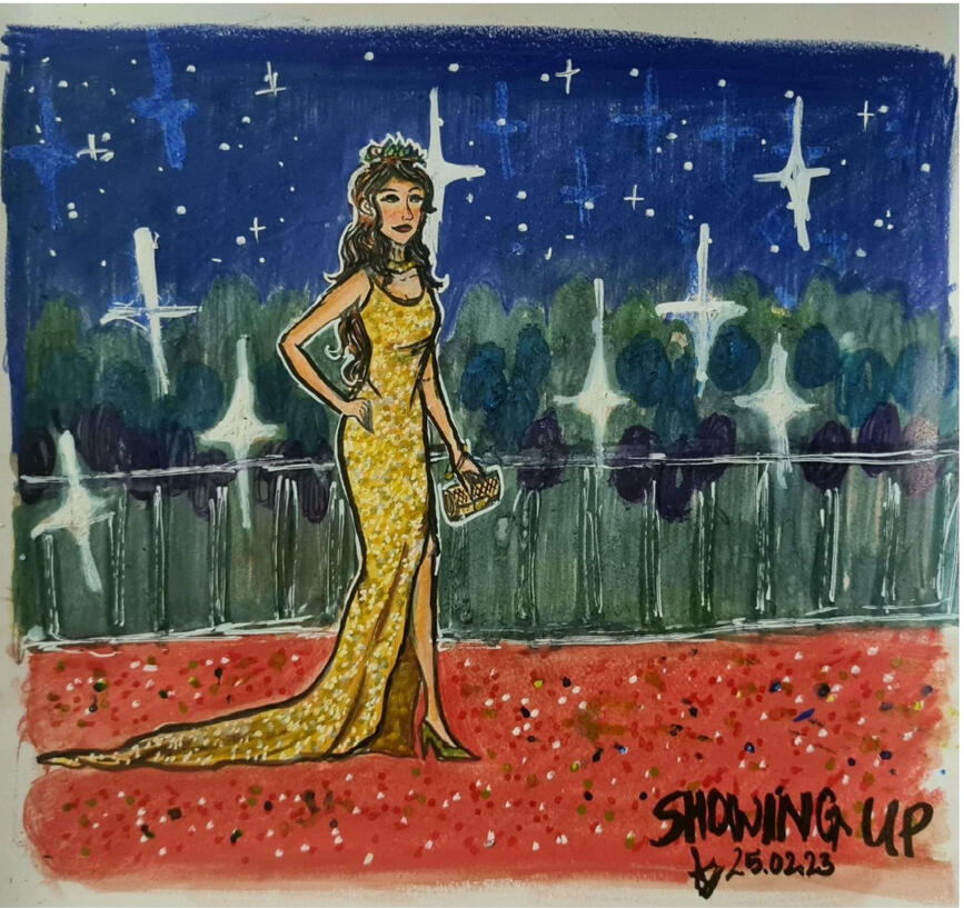 Showing Up Click for more...